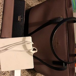 Kate spade purse, wallet and charger